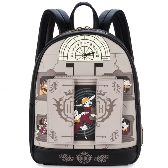 Loungefly Disney The Hollywood Tower of Tower Hotel Mickey and Friends Backpack - Picture 2 of 13